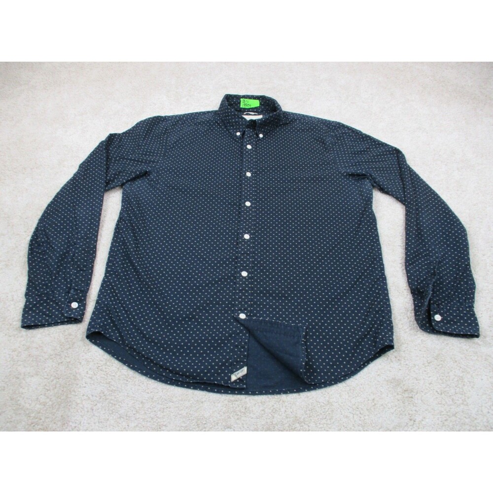 Ralph Lauren Shirt Mens Large L Blue Denim & Supply Cotton Casual Button Up